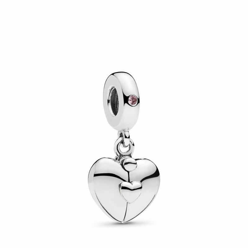 Pandora Family Locket Dangle Charm Online NZ, Sterling Silver (684093-YVJ)